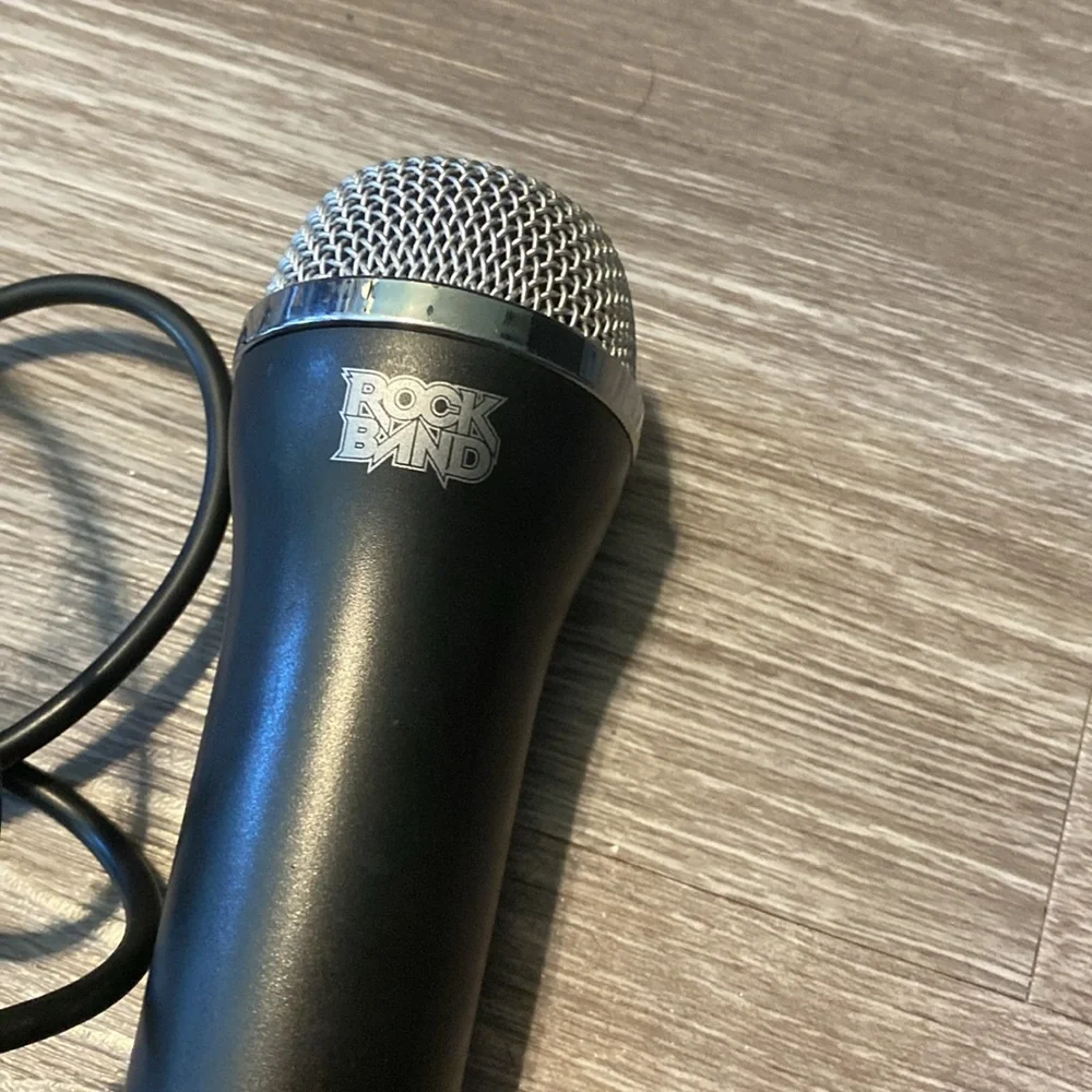 Rock Band Black USB Microphone